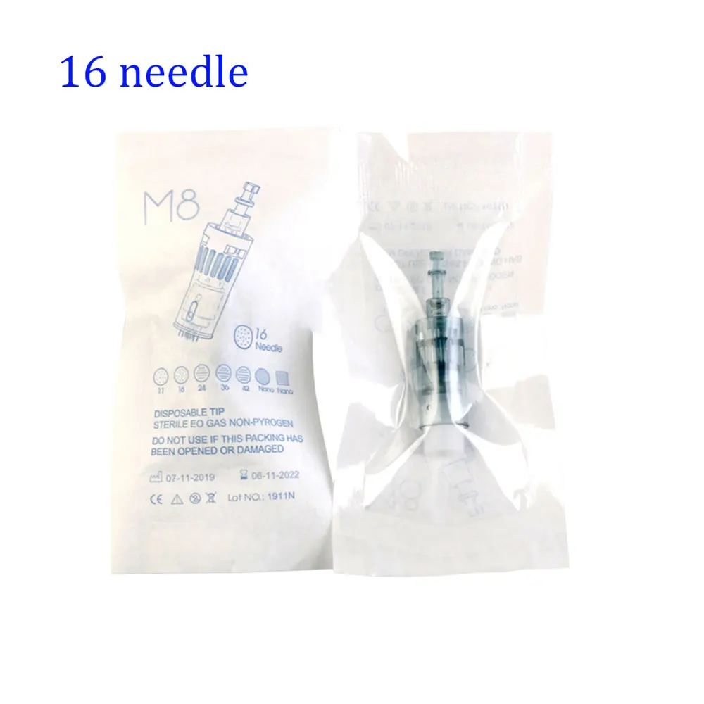 Dr. Pen M8 Needle Cartridges Bayonet Cartridges 11 16 36 42 Nano Needle for Dr pen M8 Microneedling 10/20/50Pcs microneedling derma pen bayonet needle microneedling needle cartridge microneedling cartridge