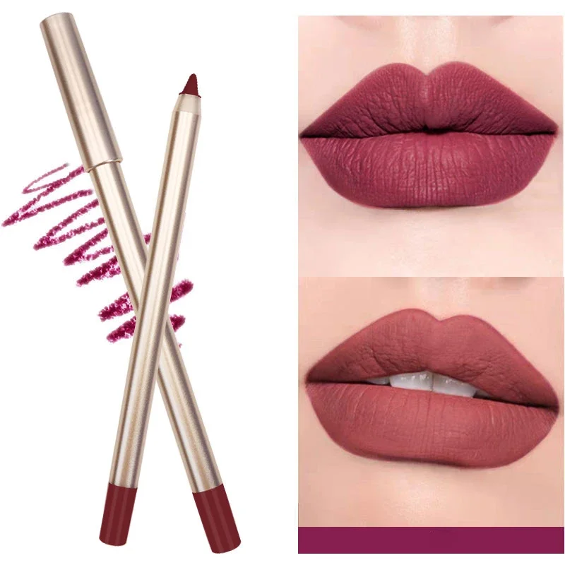 15 Colors Lipliner Multicolor Waterproof Long-lasting Pigment Private Label Lip Liner Custom Bulk Makeup Pencil All Lips Tints 4