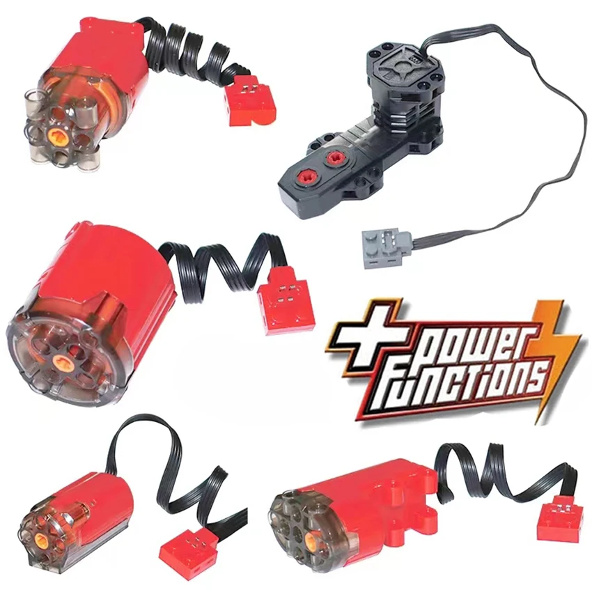 

Power Function Technical Motor Parts Building Blocks High Speed M XL L Motor Servo Motor Monster Motor PF Model Sets