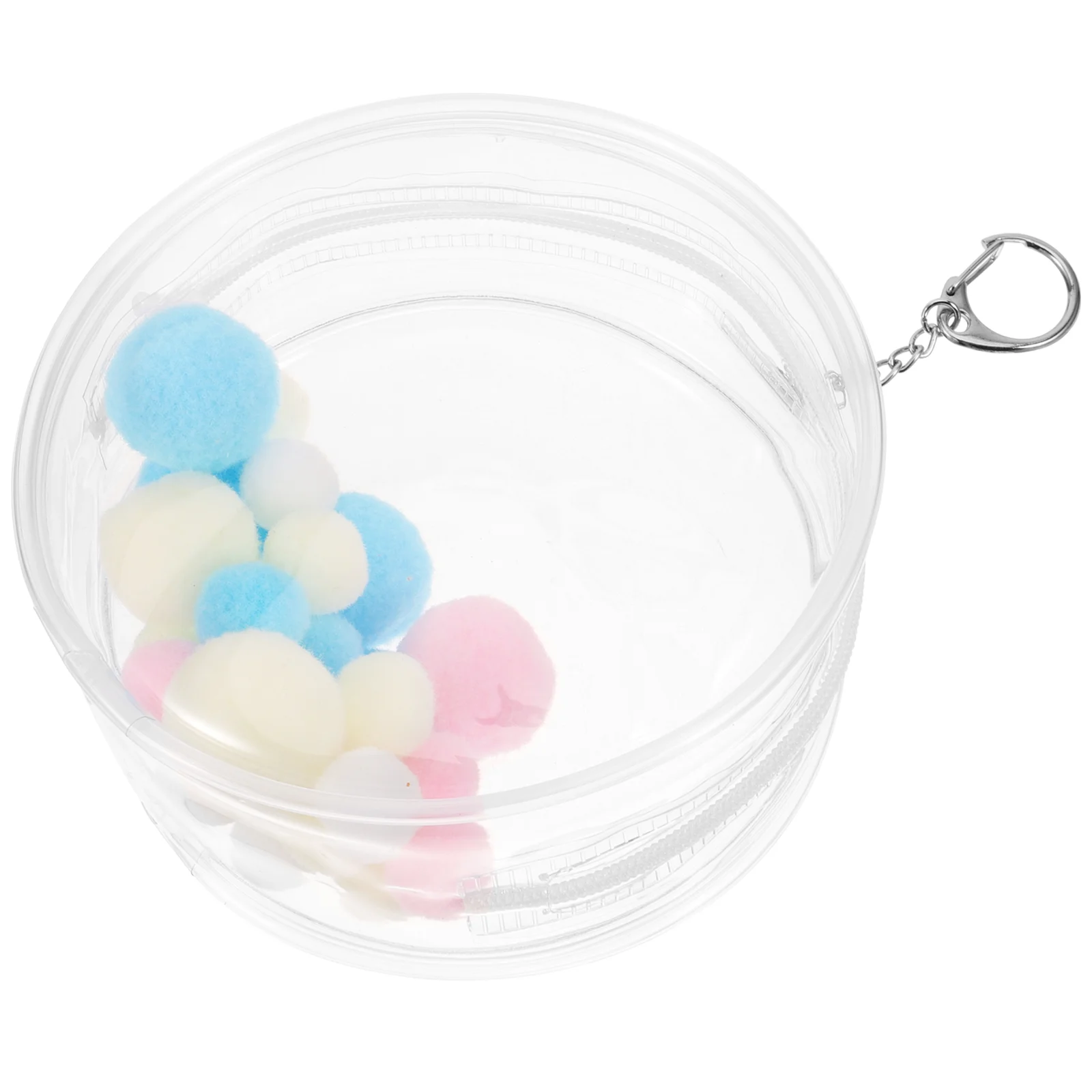 

Display Case Transparent Mini Bag Clear Baby for Portable White Figure Walk