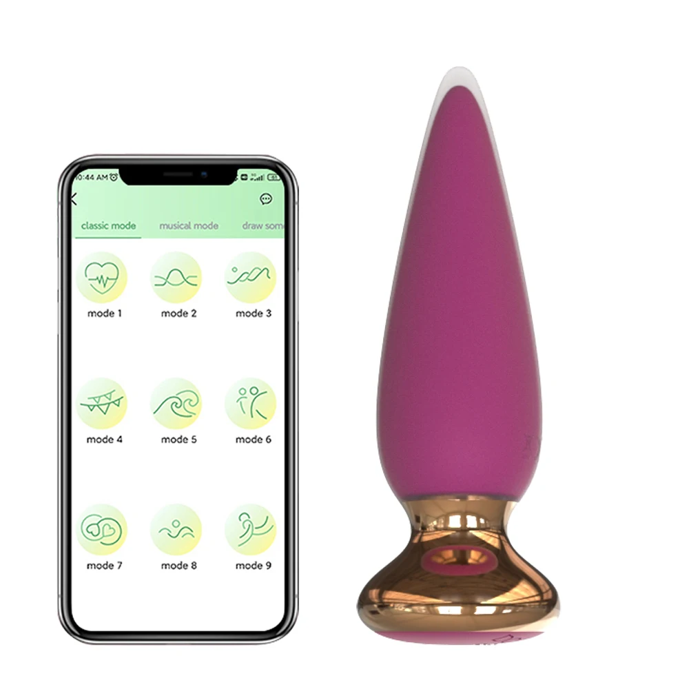 Unisex Remote Control Anal Vibrator