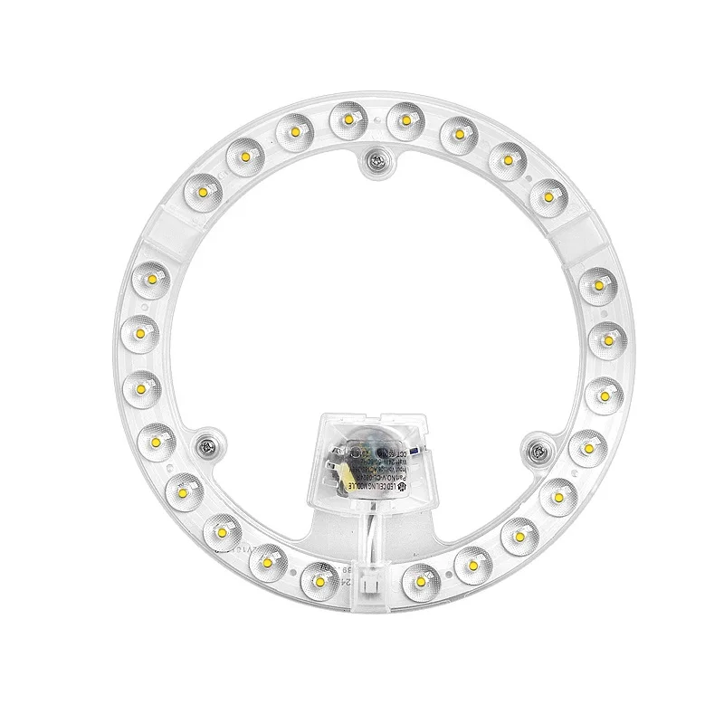 DYYK Module LED 220V plafonnier LED Panneau Panneau 12W 18W 24W 36W  Remplacement LED for Lampe Circulaire Ventilateur de Plafond Lampe Murale  Module Rond (Color : Cold White, Size : 36W) 