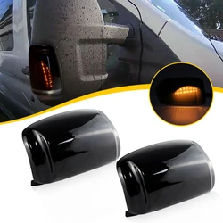 LED Rearview Mirror Side Turn Signal Lights - Set of 2 (2X No Dynamic Smoked)