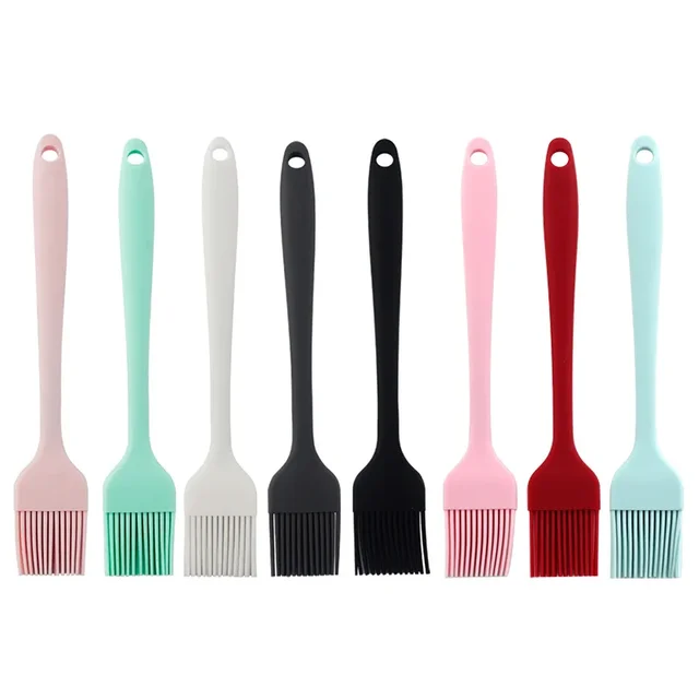 1PC Silicone Barbeque Brush Cooking BBQ Heat Resistant Oil Brushes A Kitchen Essential for Every Culinary Enthusiast