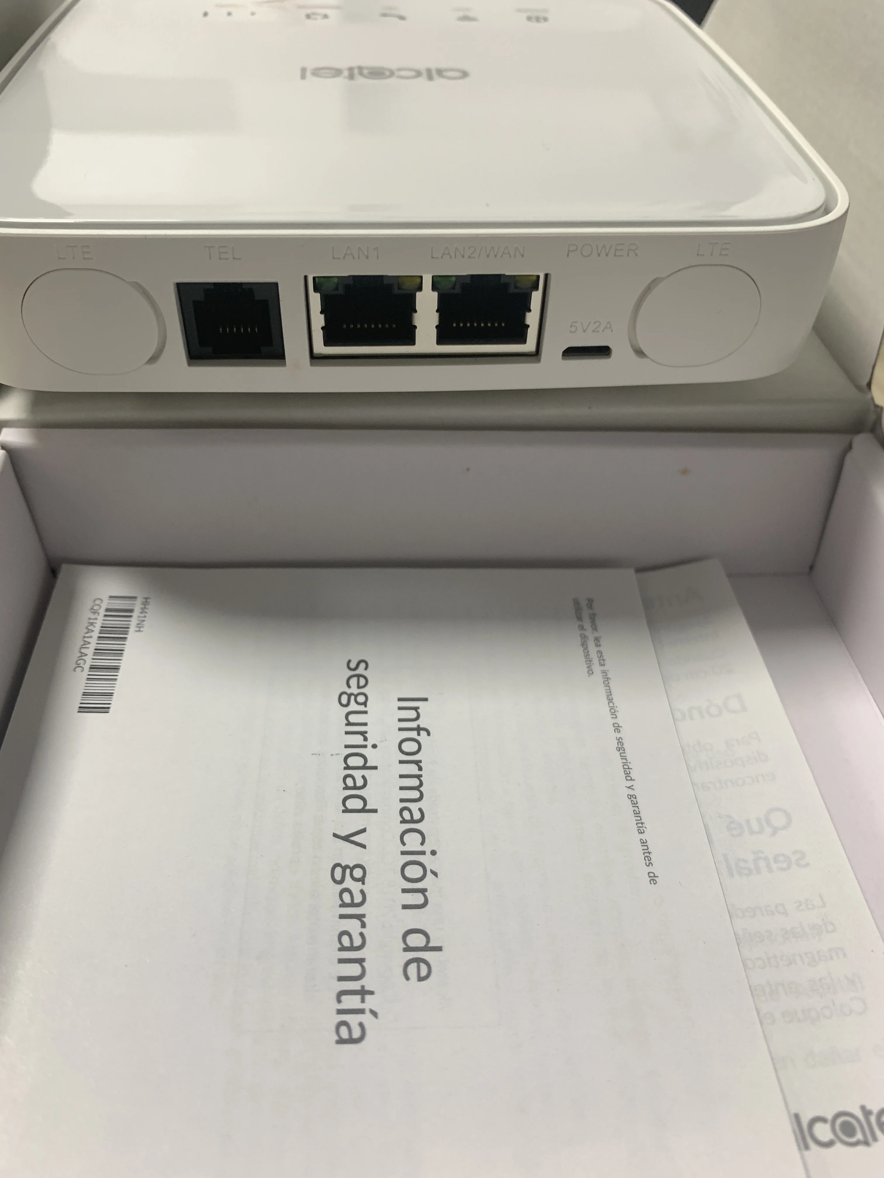 Alcatel Router ZEARTS HH41NH Link Hub 4G LTE Unlocked Worldwide