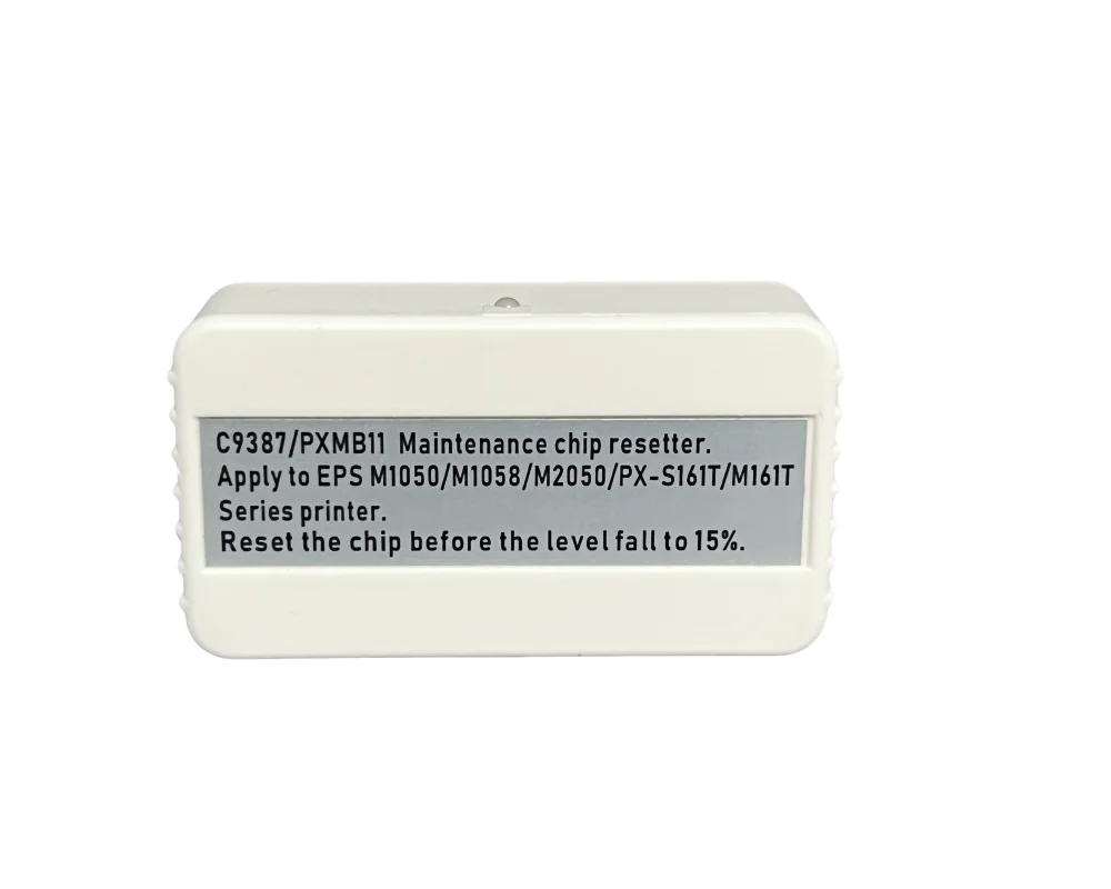C12C938731 C9387 Waste Ink Box Chip Resetter For Epson M2050 M1050 M1058 PX-S161T M161T PXMB11 Printers Maintenance Tanks