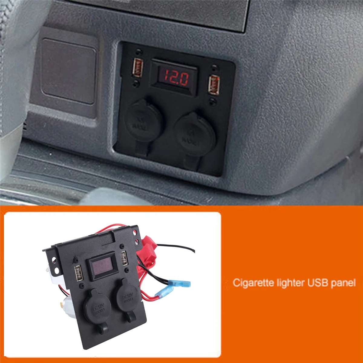 

Car Lighter QC3.0 Fast Charging Panel for V97 V93 V87 USB Lighter