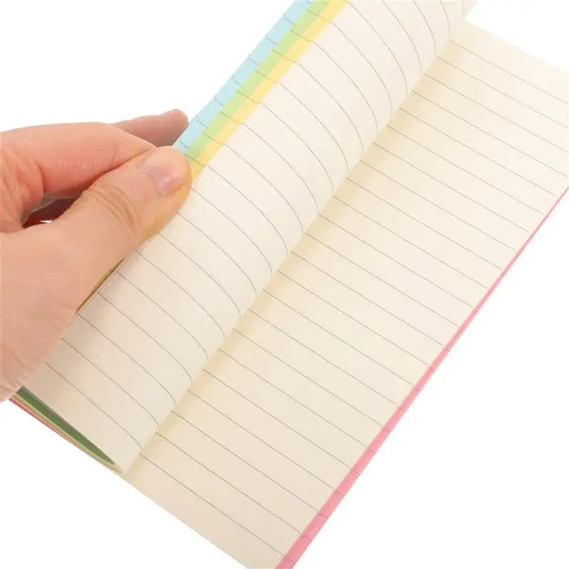 50 Sheet A5 A6 Loose-leaf Colorful Refill Inner Page Line Blank Grid Inner Page Stationery Planner Note Book Filler Paper