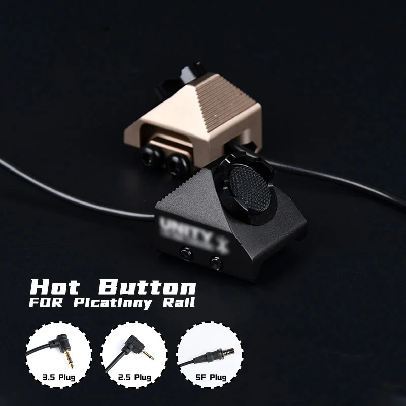 DulMetal Hot Bouton Pression Joli À Distance Grue Prise Laser Surefir M300 Mfemale DBAL-A2 PEQ15 Mlok KeyHappRail Airsoft Mount