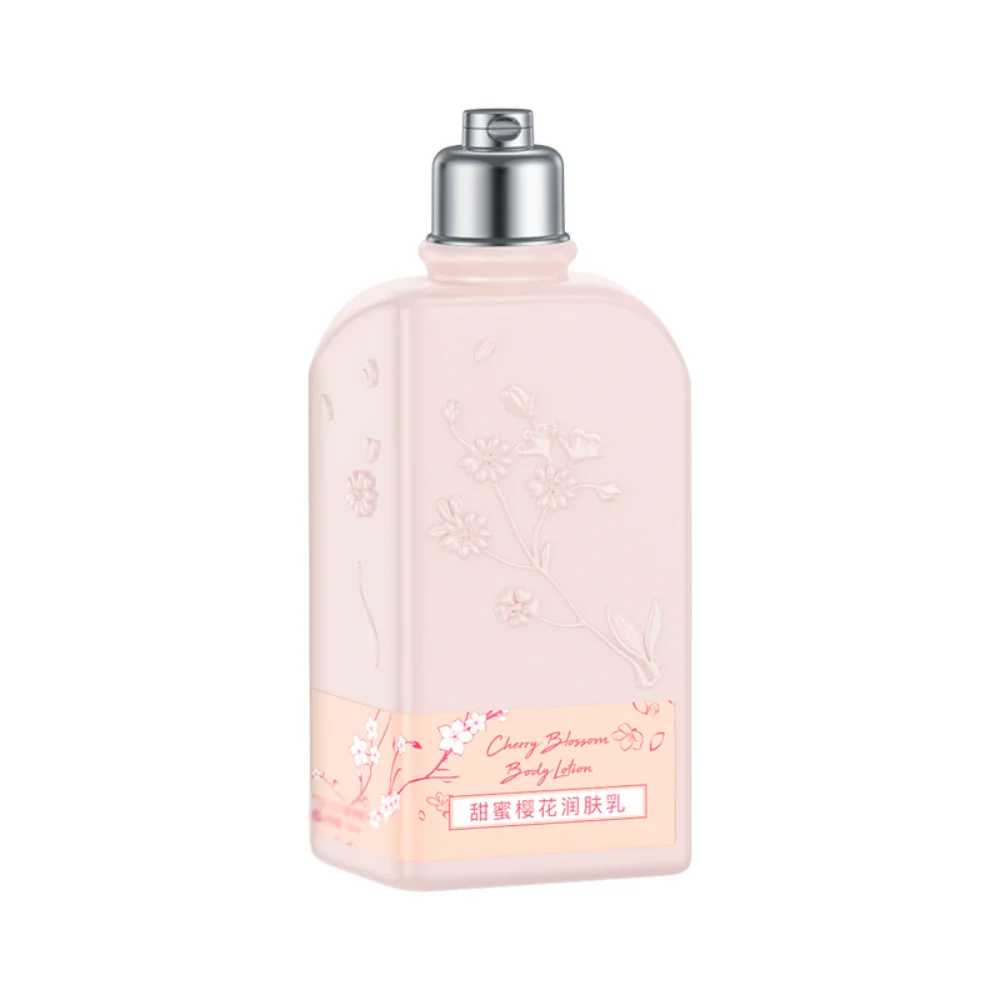 

250ml Cherry Blossom Fragrance Body Cream Niacinamide Moisturizing Whitening Oil-Control Eliminating Head Mites Body Skin Care