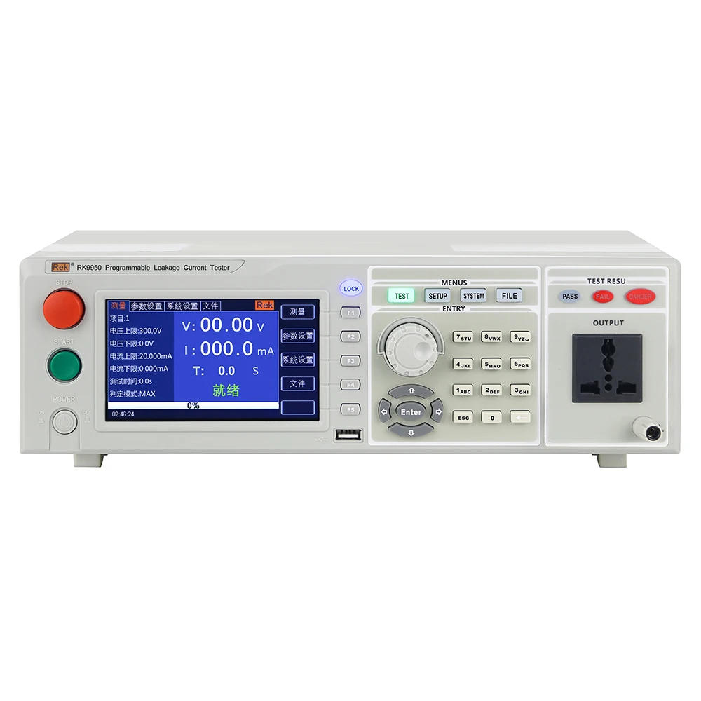 

REK RK9950 300V программный тестер тока утечки 0,001-ма с высокой точностью по заводской цене, распродажа