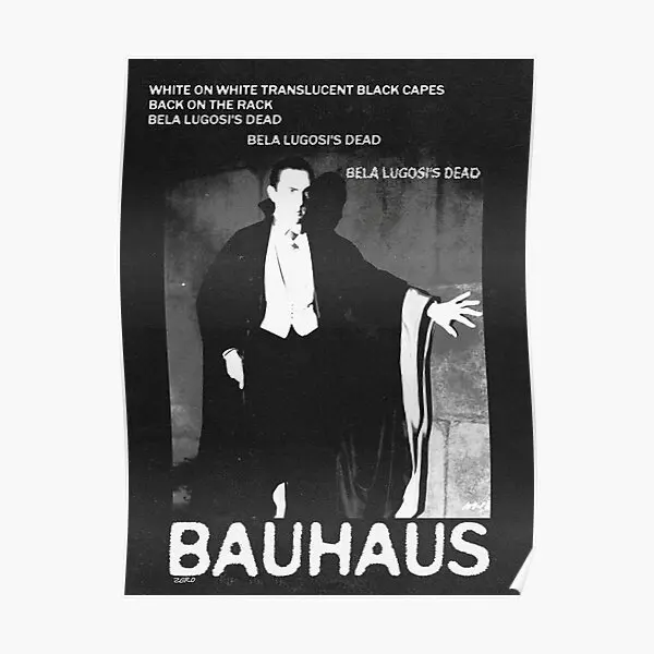 

Плакат Bela Lugosi Is Dead, Современная Настенная картина, картина, декор для комнаты, винтажная домашняя забавная настенная декорация, искусство без рамки