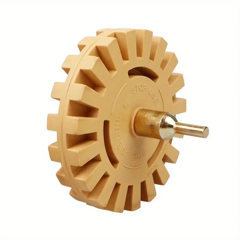 Car Polishing Pad Car Polish Pad Car Polishing Sponge Polishing Sponge Set Polishing Wheel Kit Car Pneumatic Rubber Eraser Wheel Pad Rubber Disk Decal Eraser Wheel Car Sticker Remover Paint Polish Auxiliary Tool