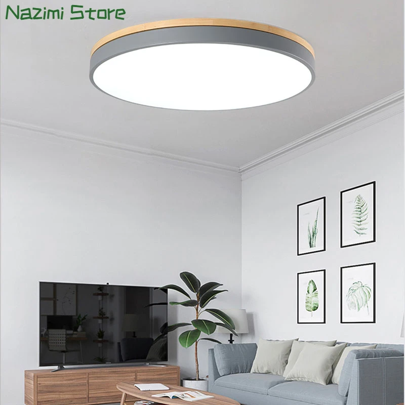 LED Ceiling Lights for Room 24W 36W Cold Warm White Natural Light LED Fixtures Ceiling Lamps for Living Room Decor Lighting modern ceiling lights