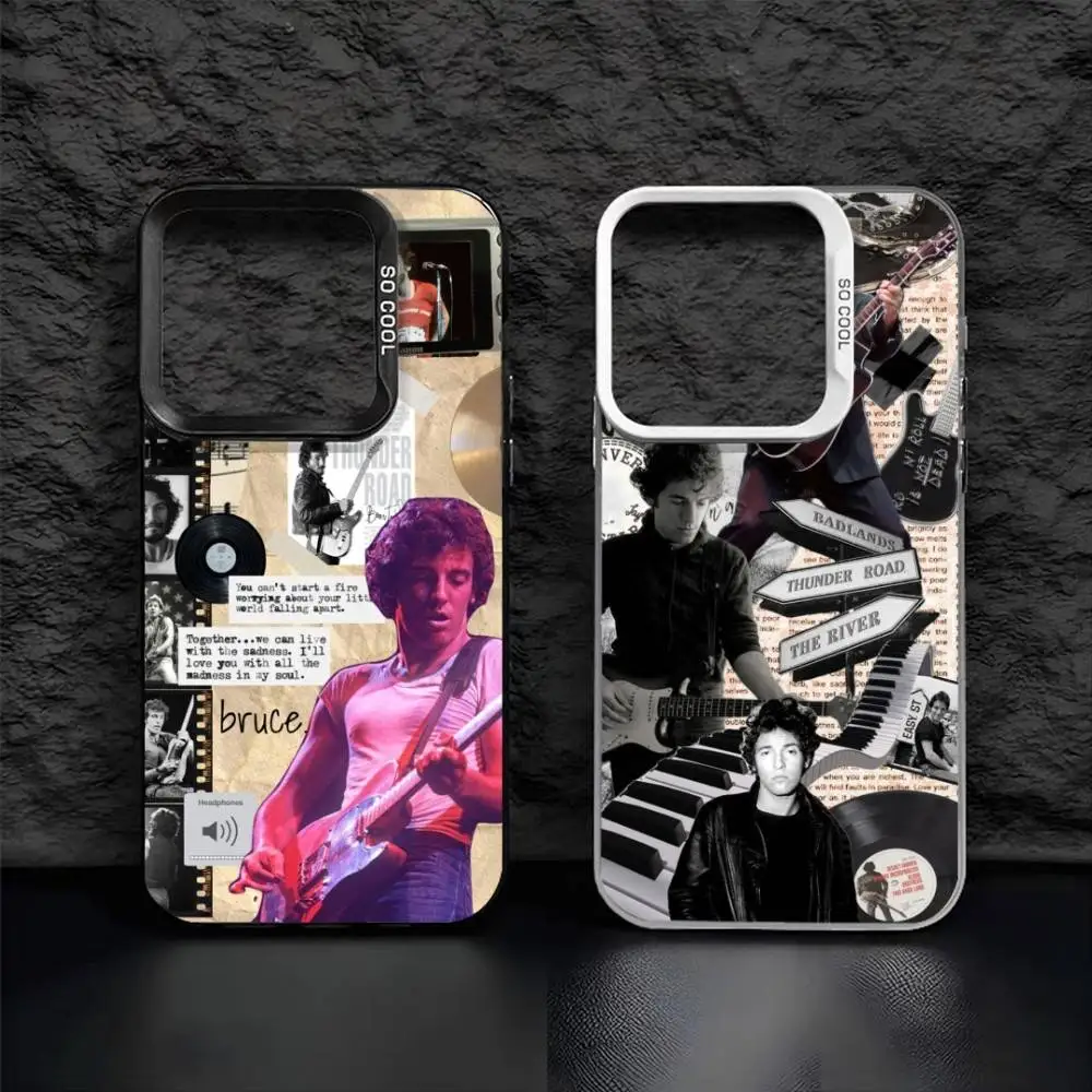 Guitarist B-Bruce S-Springsteen 80s Phone Case For iPhone17, 16,15,14 ...
