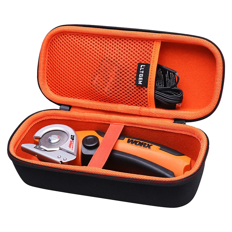 

LTGEM EVA Hard Case for WORX WX081L 4V ZipSnip Cordless Electric Scissors Carrying Storage Bag