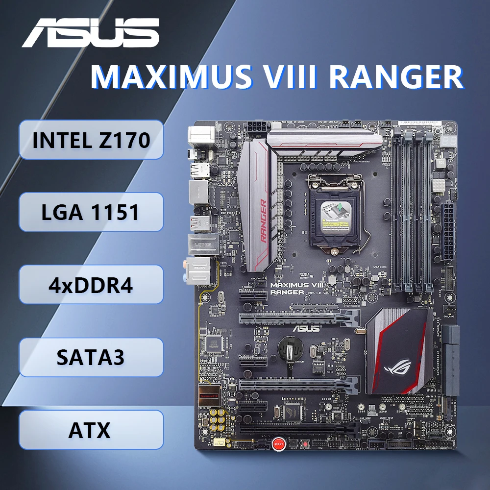 Asus Maximus Viii Ranger Compatible Processors Asus Maximus Viii