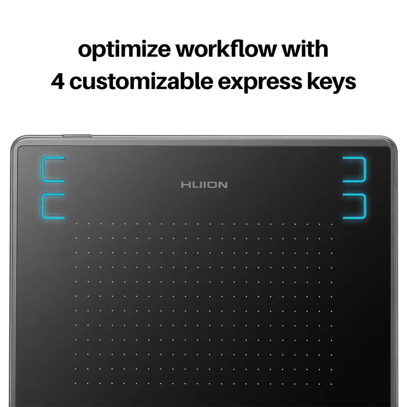 HUION H430P Digital Tablets Micro USB Signature Graphics Drawing Pen OSU Game Battery-Free Tablet Android Mac Windows_voghion.com