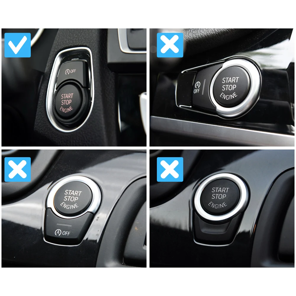 Car Engine Ignition Start Stop Switch Push OFF Button For BMW 1 2 3 4 F20 F21 F22 F23 F87 F30 F31 F34 F35 F32 F33 F36 F82 F83 car start stop button
