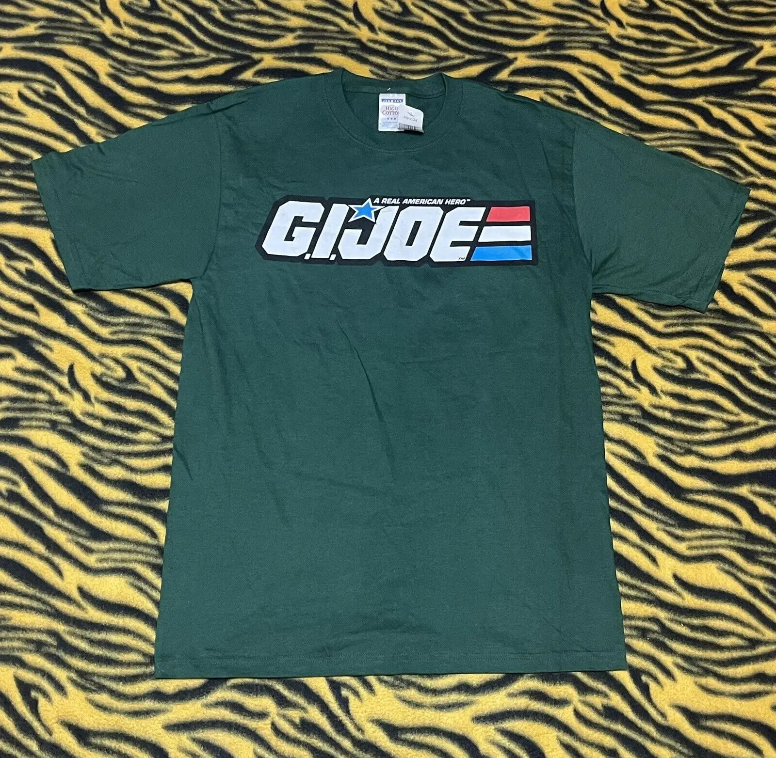 Maglietta Vintage Gi Joe Taglia Media M Nuova Con Tag Rare Army Military Navy Usn