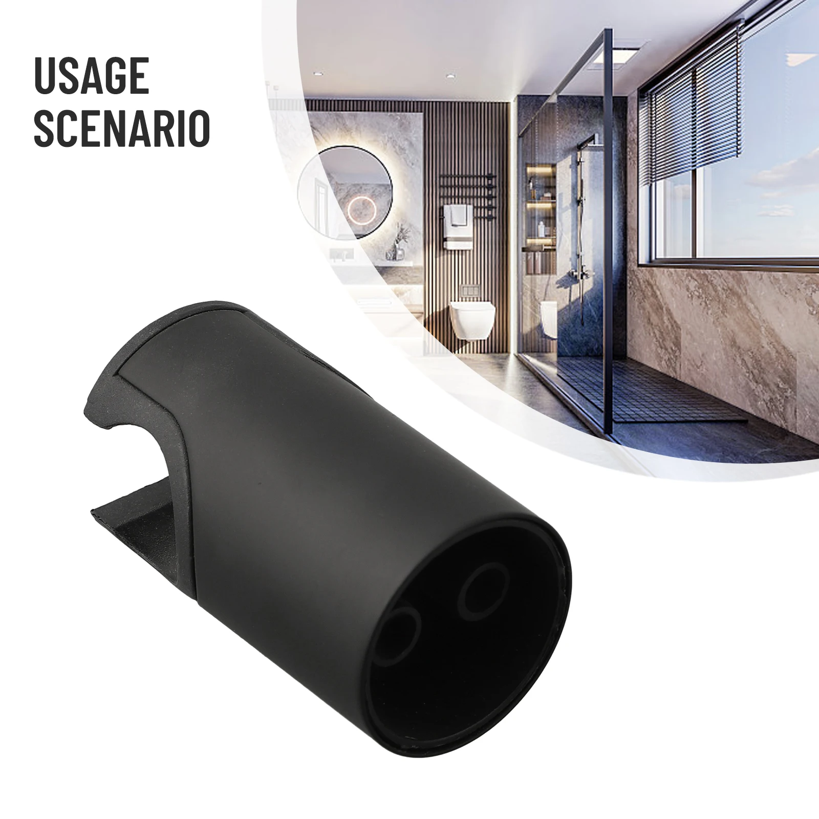 

Stainless Steel Handheld Toilet Bidet Sprayer Holder Shower Head Bracket Wall Bar Holder Adjustable Clamp Holder Bracket