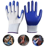 Safety Work Gloves Wear Resistant Work Protective Gloves Multipurpose Breathable for DIY Garden Construction 1