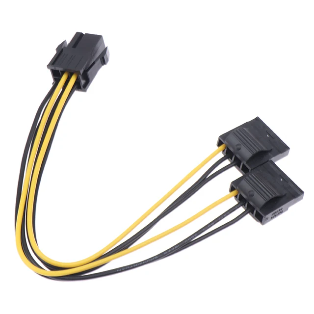 Cable Adaptador Molex A 1pci E 6 Pines Para Placas Video | SEYNA
