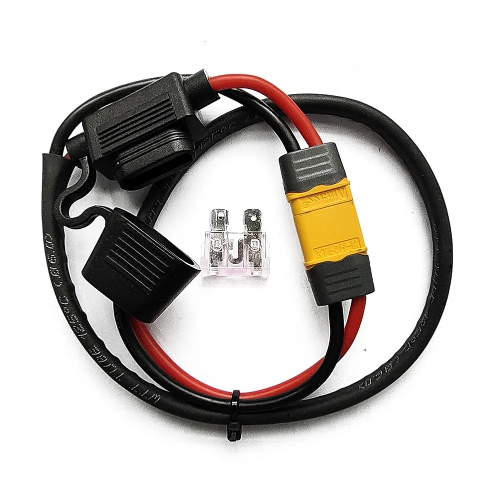 Ebike Battery Power Cable 14AWG High Temperature Cable Controller Fuse