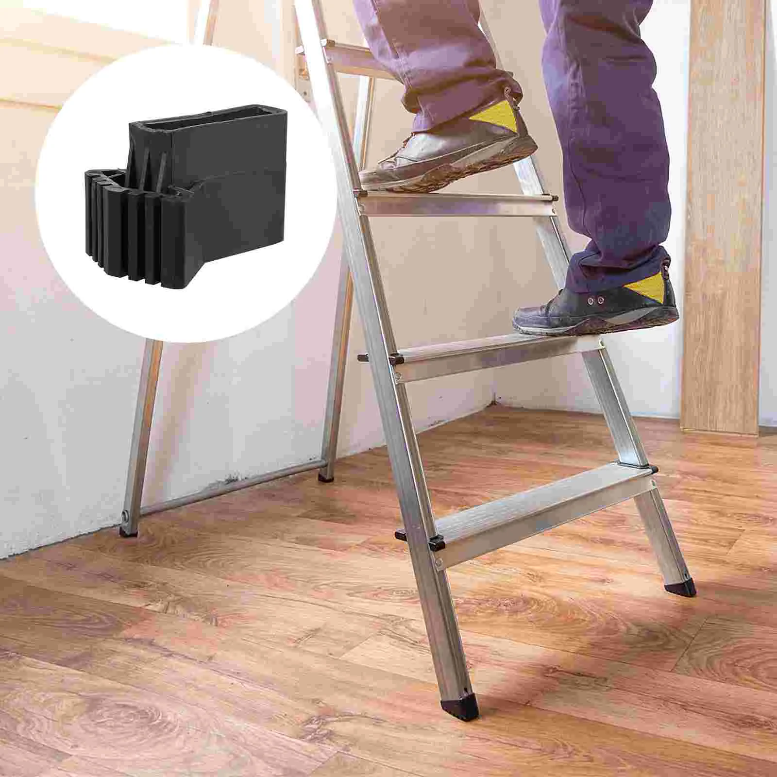 

Floor Mat Anti Slip Ladder Feet Pad Round Feet Extension Ladder Feet Rubber Ladder Non Slip Feet