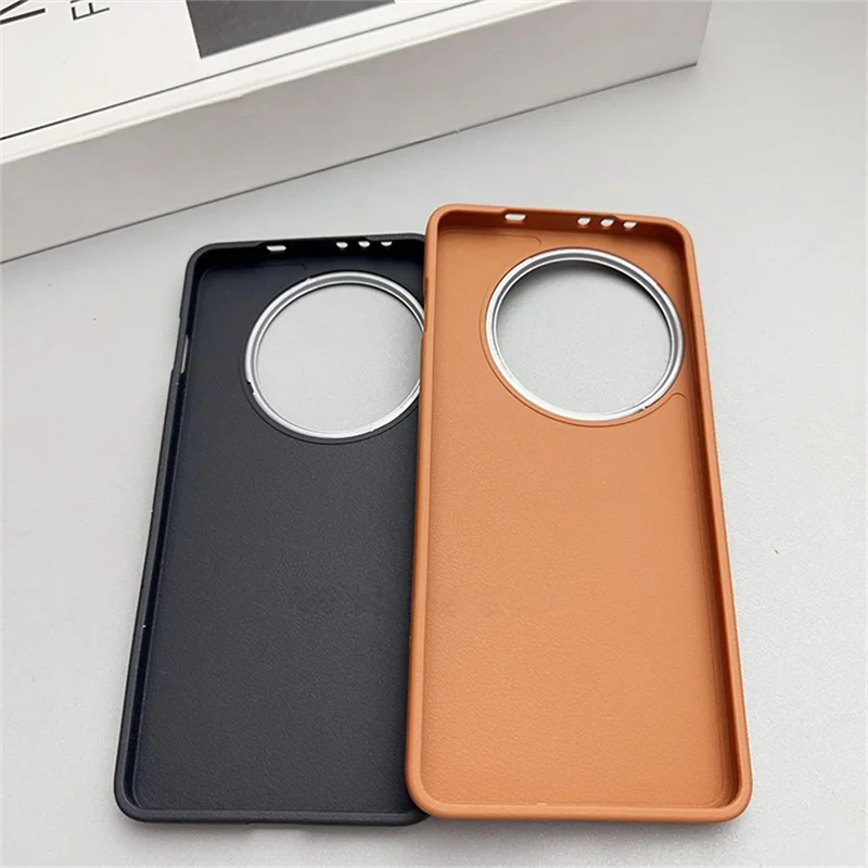 Luxury PU Silicone Back Cover: Soft Protective Shell Bumper