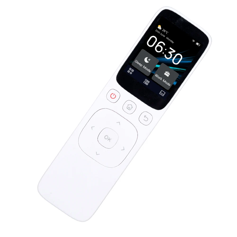 

Wifi Smart Central Control Panel Touch Screen Handheld IR Remote Controller Handheld IR Control For Smart Home Devices