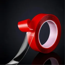 Versatile Transparent Nano Adhesive Tape - Double - Sided, Washable, Traceless - 3M