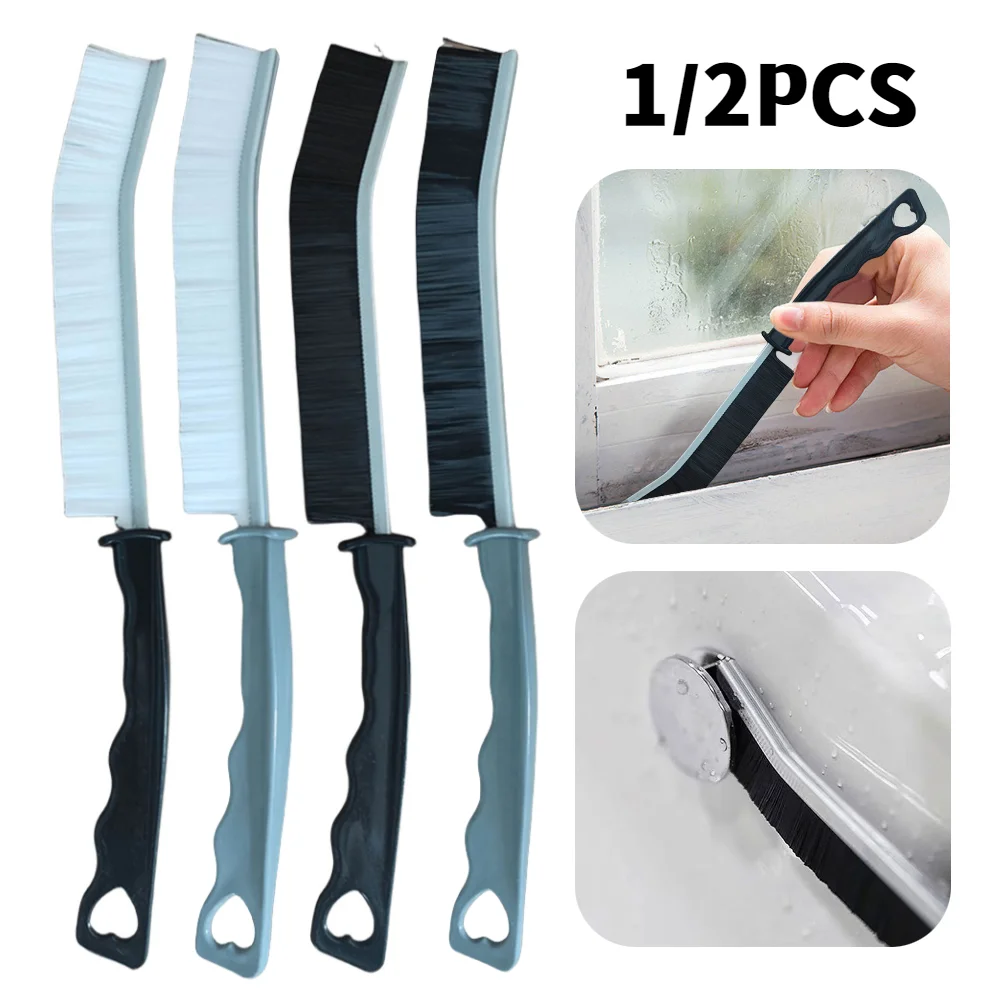 Grout Gap Cleaning Brush Long Slit Brush Household Cleaning Tool Kitchen Bathroom Window Tile Joints Dead Angle Hard Bristle 1