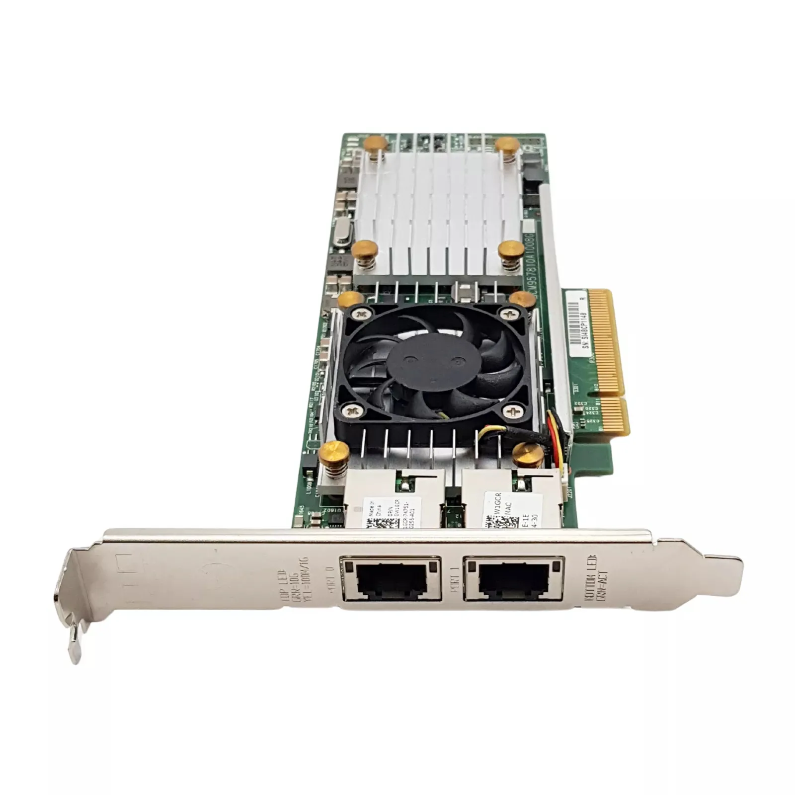 BCM57810A 10G 듀얼 포트 SFP+ PCI-E x8 서버 네트워크 카드 이더넷 어댑터 NIC