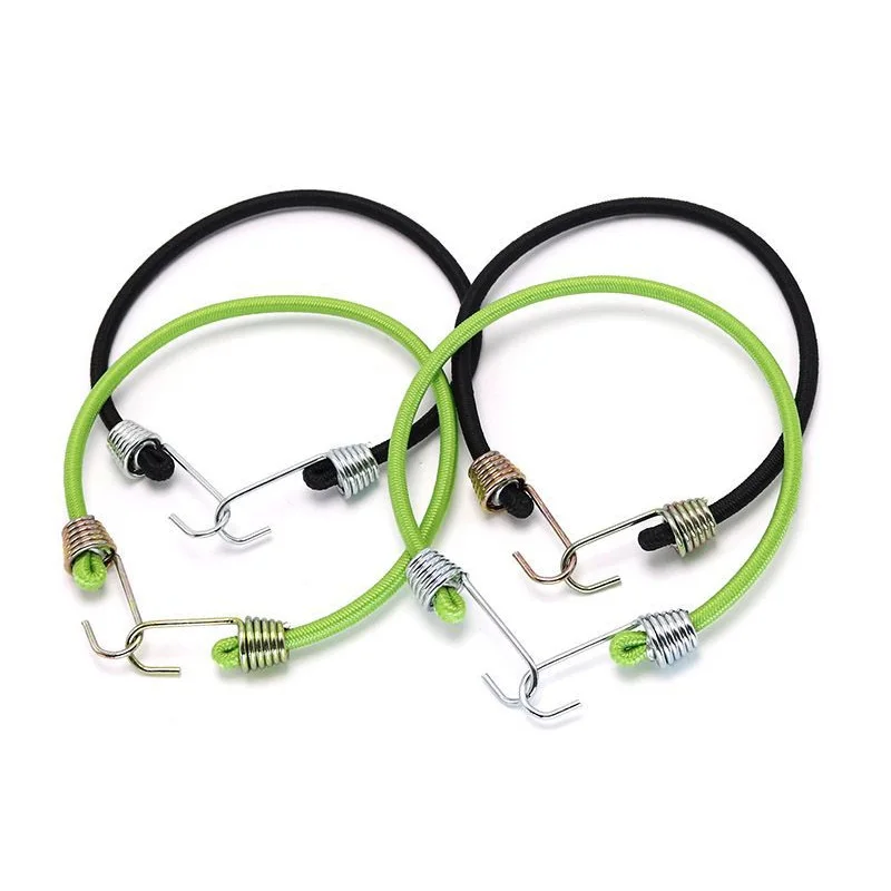 Cargo straps 3/5/8pcs Automobile and motorcycle Elastic cord Heavy duty Luggage straps Rope hooks 25cm Stretch tie Tent outdoor accessories