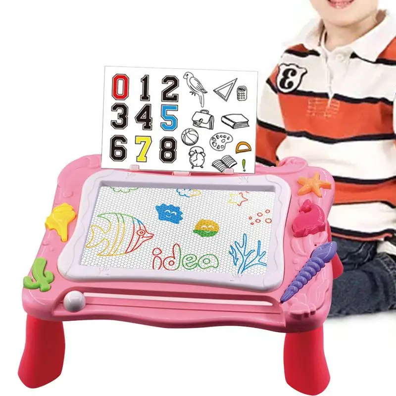 

Magnetic Drawing Board Erasable Doodle Board With Removable Legs Doodle Sketch Pad For Toddler Girls And Boys To Write Draw