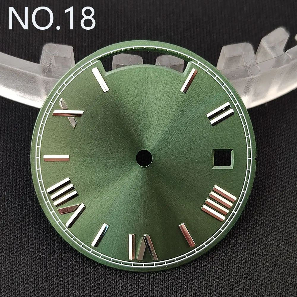 Blue Luminous 29mm Watch Dial - Sterile Mod Style