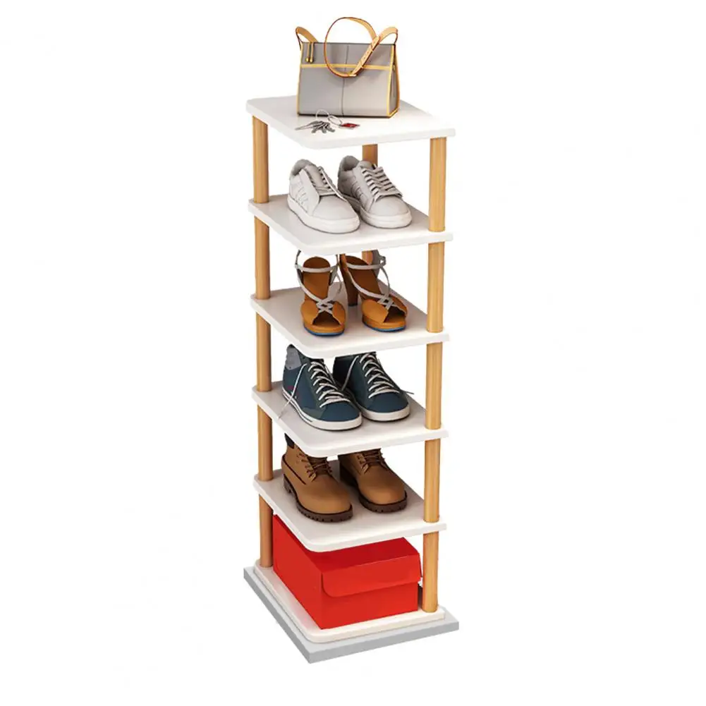 XINGLL - Soporte para zapatos, estantes para zapatos, organizador de  almacenamiento de 6 niveles, ideal para la entrada de la oficina, mantiene  tus