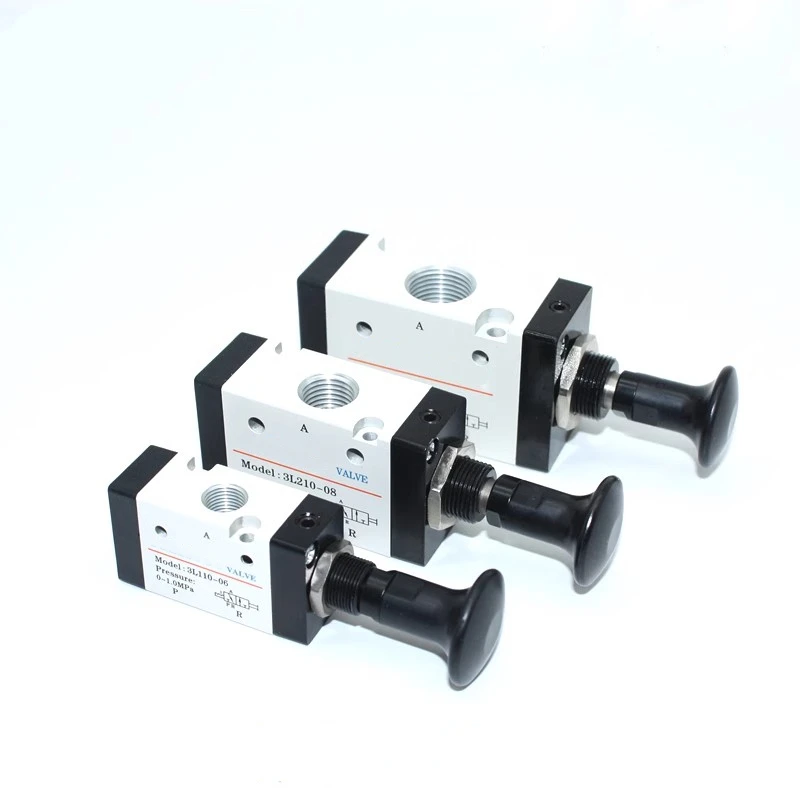 

Нажимной клапан серии 3L (3/2 Way) 3L110-06 3L210-06/08 3L310-08/10