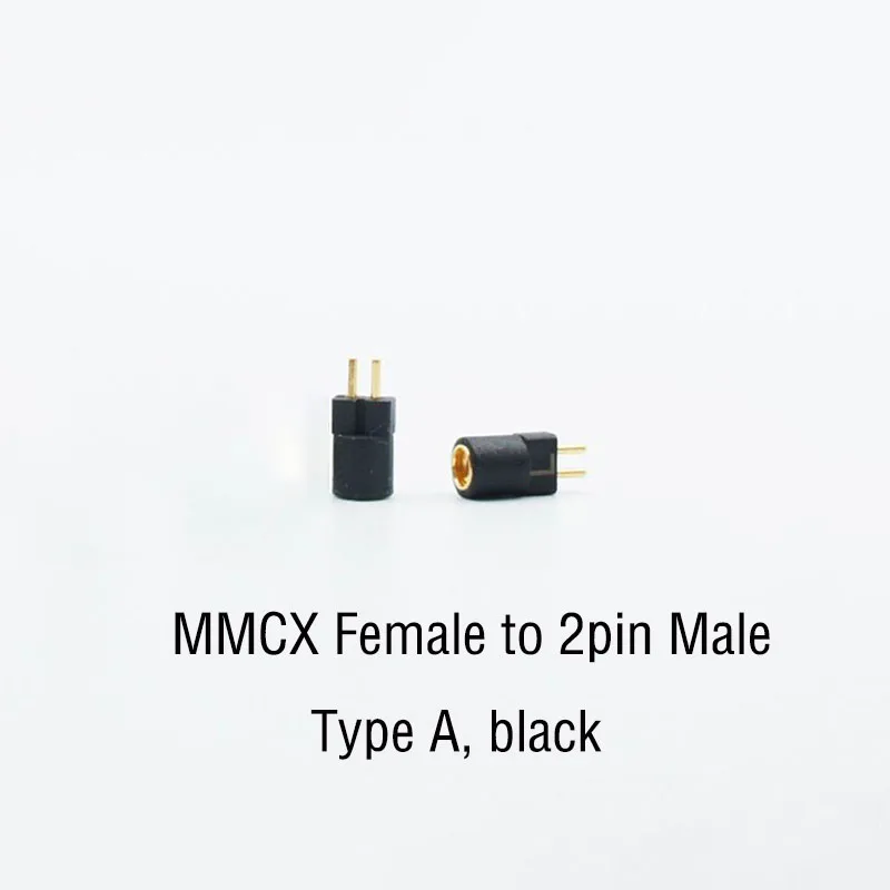 2Pin 0.78mm - MMCX ミニイヤホンケーブルアダプター メス - オス