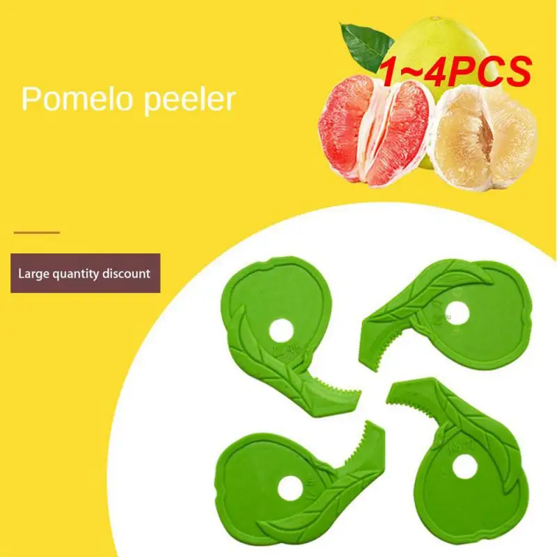 1~4PCS Honey Pomelo Peeler Tools Plastic Orange Peeler Citrus Remover Lemon Citrus Peel Cutter Fruit Tools Kitchen Accessories