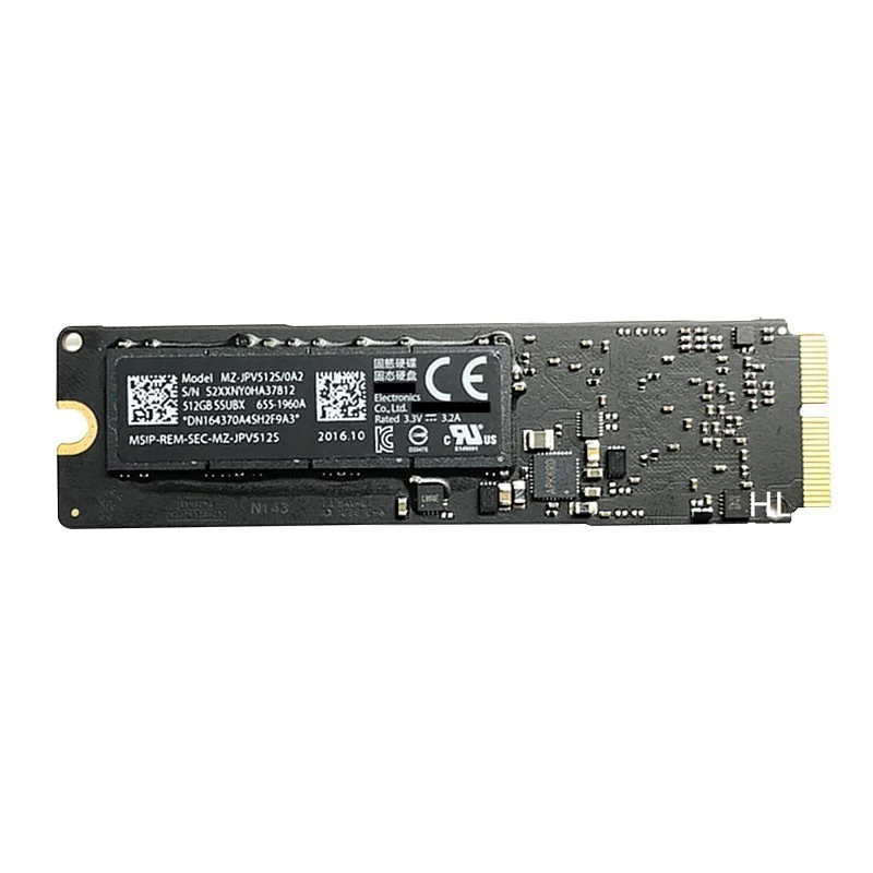 Sale A1465 A1466 A1398 A1502 SSD 2013-2017 Year Laptop Motherboard 128GB 256GB 512GB 1TB For MacBook Air Pro Solid State Disk