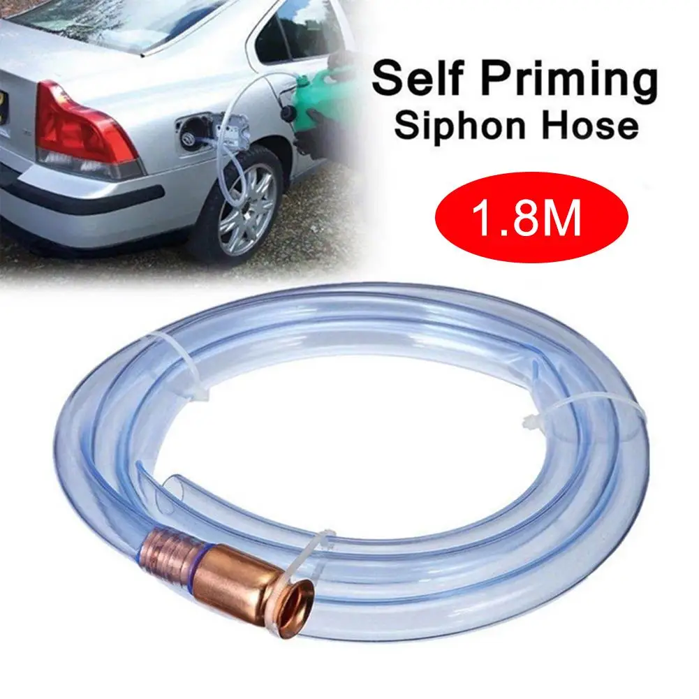 Durable Gas Safety Siphon Pump Gasoline Fuel Water Shaker Siphon Safety Self Priming Hose Pipe Water Pump Hose liquid transfer pump
