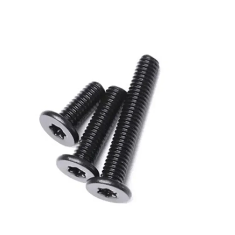 CM Torx Thin Screw M2 M2.5 M3 M4 M5 M6 M8 A2-70 Stainless Steel Black Six-Lobe Ultra Thin Flat Wafer Head 5/10/50pc