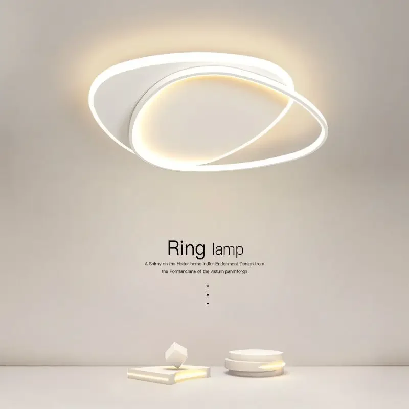 Master Bedroom Light Smart LED Lamp Living Room Study Lamp Minimalistic Personalized Irregular Ceiling Light