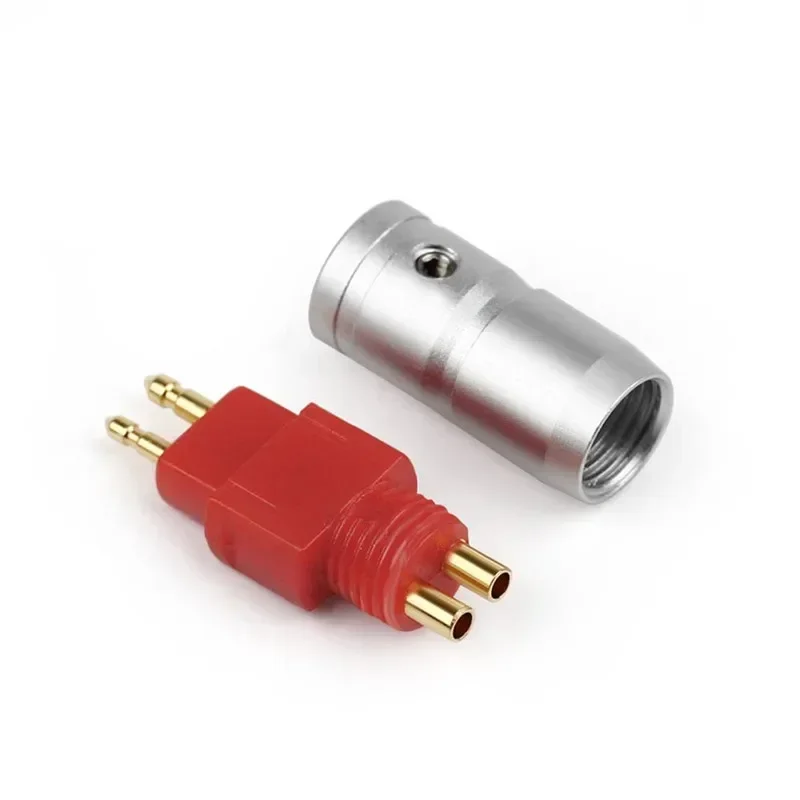 Premium Earphone Plug Headphone Adapter - 2 Pin Audio Jack for HiFi Headset Speaker Terminal