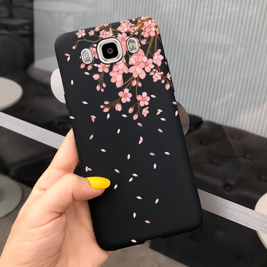 Floral Print Soft TPU Silicone Phone Case – Cute and Durable Back Cover