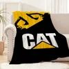 Four seasons warm soft plush blanket C-CaterpillarS design for sofa cool living room C-CATs office bedroom travel gift Flannel 1