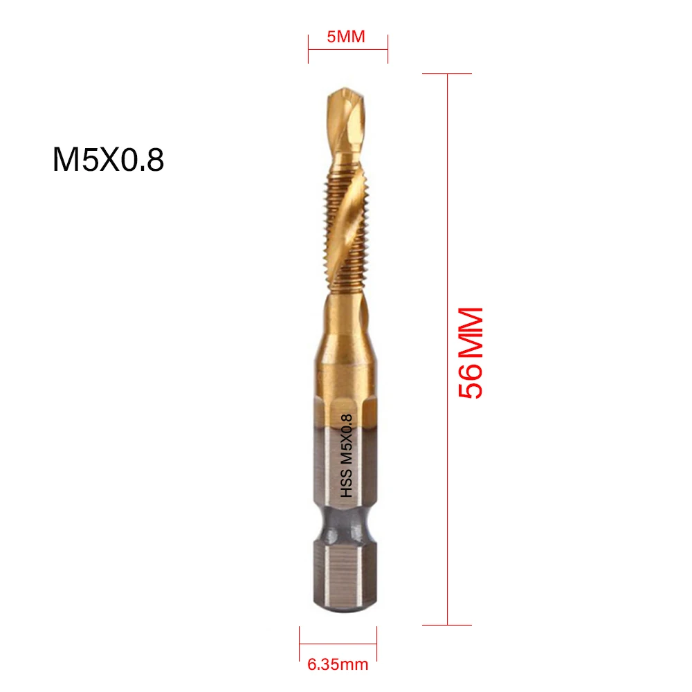 M5X0.8 Golden