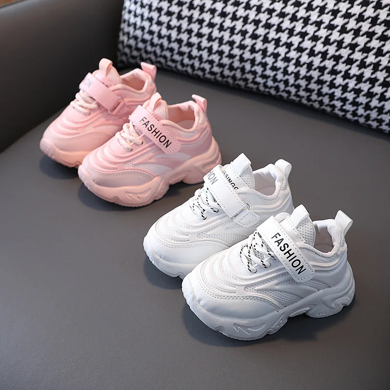 

Girls Sneaker 1-6 Years Old 3 Boys All-Match White Shoes 2023 Spring New Toddler Shoes